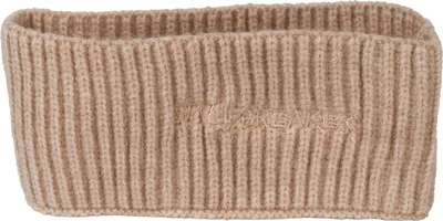 Produktbild von styleBREAKER Damen Strick Stirnband mit Rippenmuster, styleBREAKER Logo Stick, warmes Winter Haarband, Headband 04026068