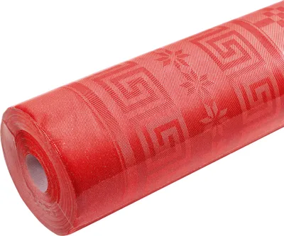Zdjęcie produktu dla PROnappe R480621I PROnappe Damast-Tischtuch, (B)1,18 x (L)6,0 m, rot