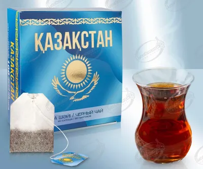 Produktbild von Schwarzer Tee „Kasachstan“, granuliert – 100 Teebeutel à 1,8 g