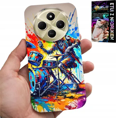 Obrázok produktu pre Puzdro pre Xiaomi Redmi 14C 4G - Rock Drum Skeleton Cover