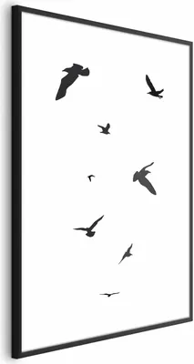 Produktbild von Posterpapier Poster - Evening Flight 21x30 cm Tiere g-C-0183-ao-a