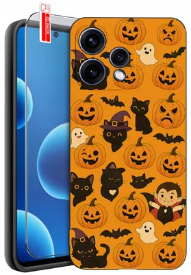 Productafbeelding van Telefoonschaal voor Oppo Reno15 5G, met patronen | Siliconen hoesje + gehard glas (9H)