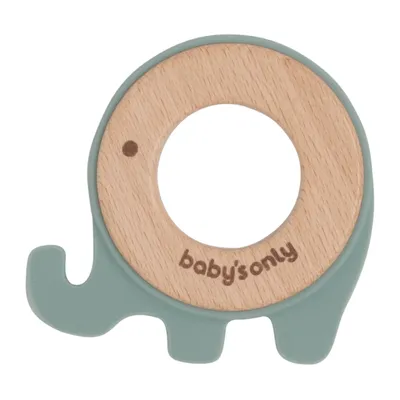 Produktbild von Baby's Only Beißring-Elefant - Stonegreen
