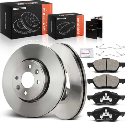 Zdjęcie produktu dla Frankberg Tarcze + Klocki przód dla Renault Clio III Megane II Coupé