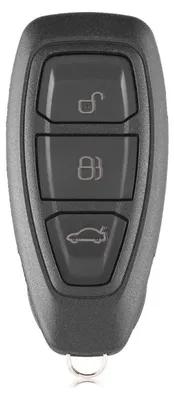 Immagine prodotto di Chiave Auto Completa Techstar® compatibile con Ford, Kuga, Fiesta, Mondeo MK4, 433Mhz, HU101, 3 Pulsanti, Smart