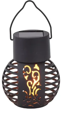 Produktbild von Hilight 507405 Solar-Hängeleuchte 'Flammeneffekt' 3er-Set, mit Schalter
