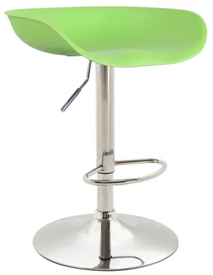Produktbild von Barhocker Anaheim Kunststoff chrom grün
