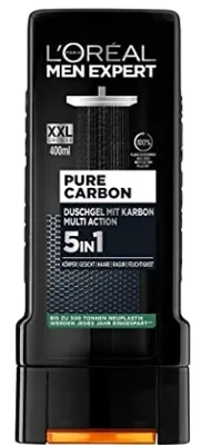 Obrázek produktu pro Loreal Men, Pure Carbon, sprchový gel, 400 ml