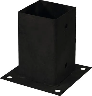 Produktbild von Pfostenträger PLUS Cubic 9 x 9 cm schwarz