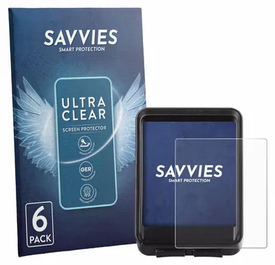Produktbild von 6x Für OHFAMO IC321 Schutzfolie Savvies Displayschutz Display Schutz Folie Klar Transparent