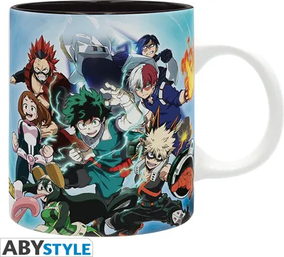 Image de Tasse en céramique My Hero Academia - Héros VS Villains (320 ml)
