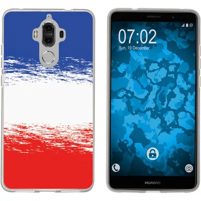 Produktbild von PhoneNatic Case kompatibel mit Huawei Mate 9 Silikon-Hülle WM France M5