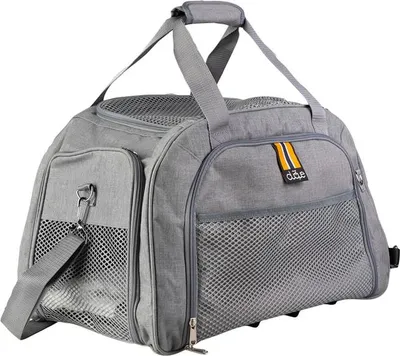Produktbild von Tiertransportbox - grau - ca. 52 x 45 x 16 cm