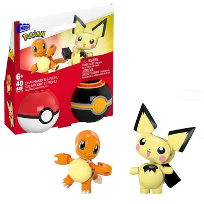 Produktbild von Mega Pokémon Poké Ball Charmander&Pic
