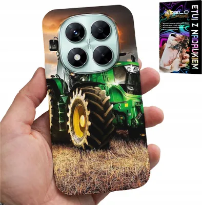 Zdjęcie produktu dla Etui Do Xiaomi Note 14 Pro 5G - Traktor Ciągnik Rolniczy Farma + Szkło