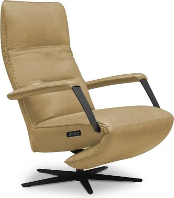 Produktbild von Relax-Sessel Alhambra mit Herzwaage-Funktion Leder Sand mit Motor