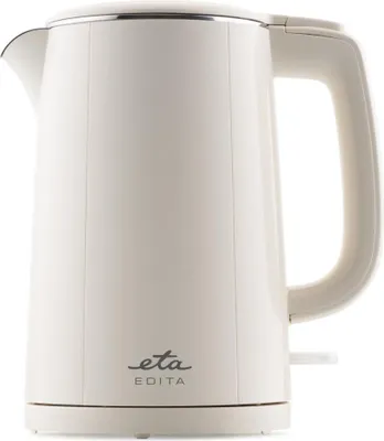 Obrázek produktu pro Eta Edita 8595 90010, 1,5 l, 2200 W, Béžová, Nerezová ocel, Indikátor úrovně vody, Zabezpečení proti přehřátí