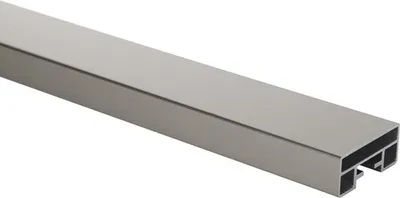Produktbild von Handlauf Pertura Aluminium eckig L:2000 mm 60x25 mm