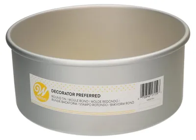 Zdjęcie produktu dla Forma do pieczenia okrągła, głęboka, Wilton, średnica 22,5 cm, wysokość 10 cm