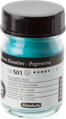Produktbild von Schmincke 50ml Pigmente Kobalttuerkis Pigmente 18 501 024