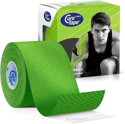 Produktbild von CureTape Sports - Kinesiologie Tape extra stark - Kinesiotape Sport Tape wasserfest, schweißresistent & latexfrei - Physio Tape