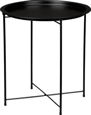 Obrázok produktu pre Okrúhly kovový odkladací stolík MESA, Ø 47 cm