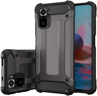 Produktbild von Hybrid gepanzerte Hlle fr Xiaomi Redmi Note 11 Pro+ 5G (China), 11 Pro 5G (China), Mi11i HyperCharge, Poco X4 NFC 5G, schwarz