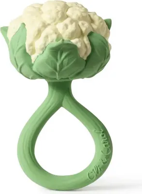 Produktbild von Oli&carol Cauliflower Rassel Grün  Kinder Grün One Size