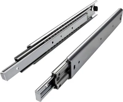 Produktbild von Famanu Ladegeleiter vollständig ausziehbar 400 mm 110 kg Tragkraft - galvanisiertes Stahl