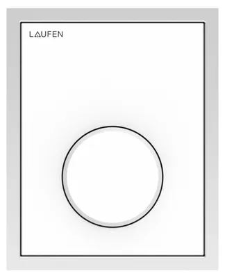 Produktbild von LAUFEN H9091060000001 INEO Betätigungsplatte AU106 107x132