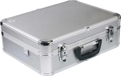Zdjęcie produktu dla Dörr Silver 40, Teczka/klasyczna walizka, Aluminium, 3 kg, Srebrny