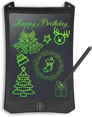 Immagine prodotto di Tavoletta grafica per bambini, ideale per disegnare e scrivere, con schermo LCD nero da 8,5 pollici