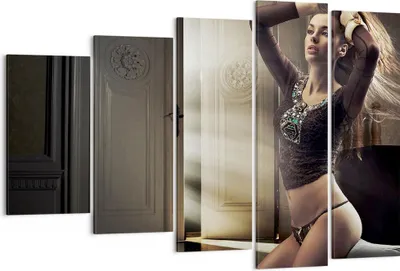 Produktbild von Bild auf Leinwand - Leinwandbild - Schönheit Club Kosmetik Disco - 150x100cm - Wand Bild - Wanddeko - Leinwanddruck - Bilder - Kunstdruck - Leinwand bilder - Wandkunst - EG150x100-2141