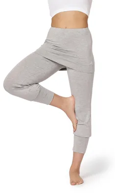 Produktbild von Bellivalini Damen Leggings Yogahose mit Rock 3/4 Hose  BLV50-276 (Melange, XS)