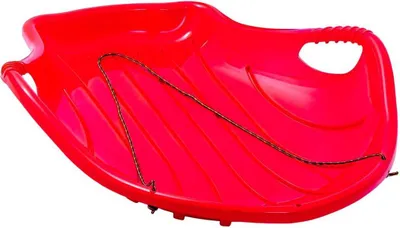Immagine prodotto di Scivolo da neve in plastica per scivolare rosso 70 x 94 cm