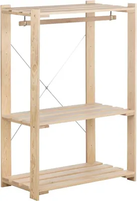 Produktbild von Astigarraga Evolution Bücherregal 76.5x38.5x110 Cm Beige  Beige One Size