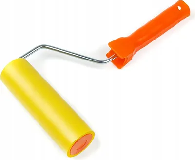Zdjęcie produktu dla Wałek malarski dociskowy z uchwytem rolka do tapet 15 cm Polax