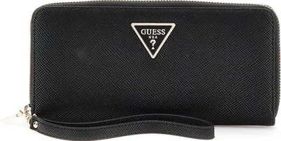 Produktbild von Guess Langbörse Damen Laurel SLG Large Zip Around black