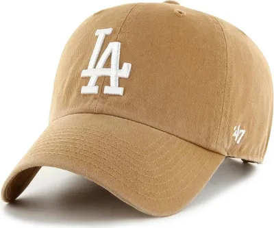 Produktbild von '47 Brand MLB Los Angeles Dodgers '47 CLEAN UP Cap Camel