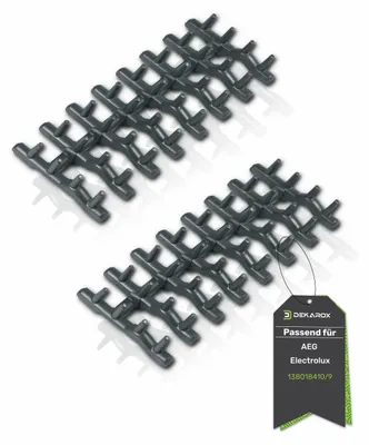 Imagen del producto de 2 cestas superiores para lavavajillas, modelo 138018410/9, color gris