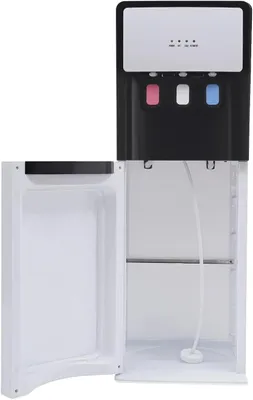 Image de Distributeur d'eau, options chaude et froide, capacité de 5 litres, BLANC
