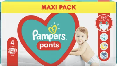 Produktbild von Pampers Pants, Gre 4, 48 Windeln