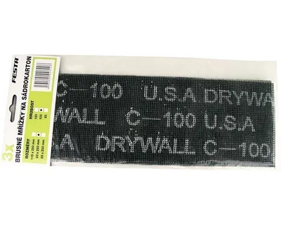 Zdjęcie produktu dla Siatka szlifierska 115 x 290 mm, ziarnistość 120, 3 szt