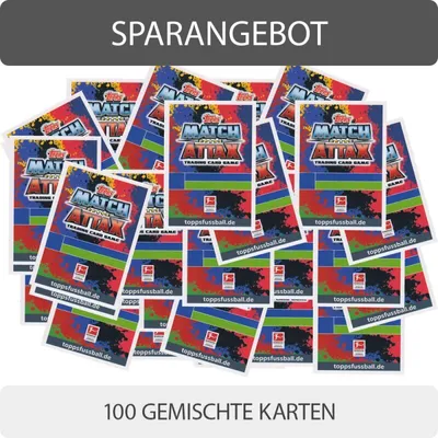 Produktbild von Topps Match Attax 2018/19 - 100 gemischte Karten