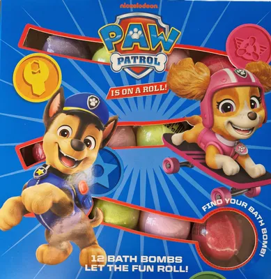 Produktbild von Badekugeln - Badebombe - Disney - Paw Patrol - Sprudelbad - Kinder - Badezusatz