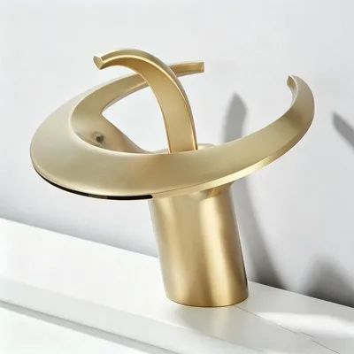 Produktbild von Sensor Wasserhahn für Bad und Küche - Einhebel Einloch Armatur - 304 Edelstahl - Warm- und Kaltwasser - Deckmontage - Farbe 55