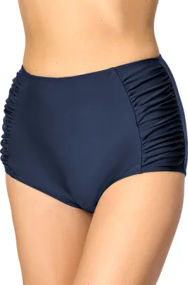 Produktbild von Merry Style Damen Bikinislip MS10-119 Bikinihose Bauch Weg Effekt(Dunkelblau2 (6007), 38)