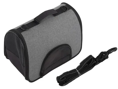 Productafbeelding van Verk 19415: Transporttas voor dieren, 41 x 24 x 26 cm, grijs