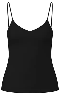 Productafbeelding van s.Oliver dames top – Slim fit, V-hals, spaghettiträger