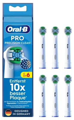 Produktbild von Oral-B Pro Precision Clean 6er Aufsteckbürsten